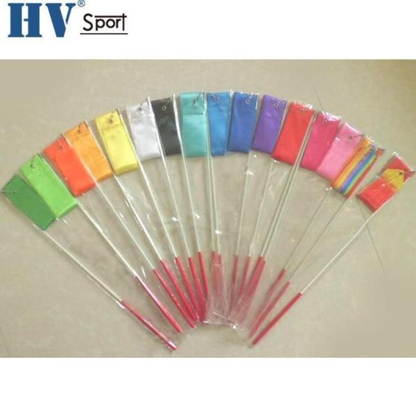 Colorful Artistic Gymnastic Equipment 4m Streamer with Twirling Rod and Custom Logo