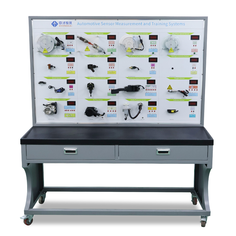 Vocational Sensor Diagnostics and Signal Analysis Automotive Training Equipment Teaching Board