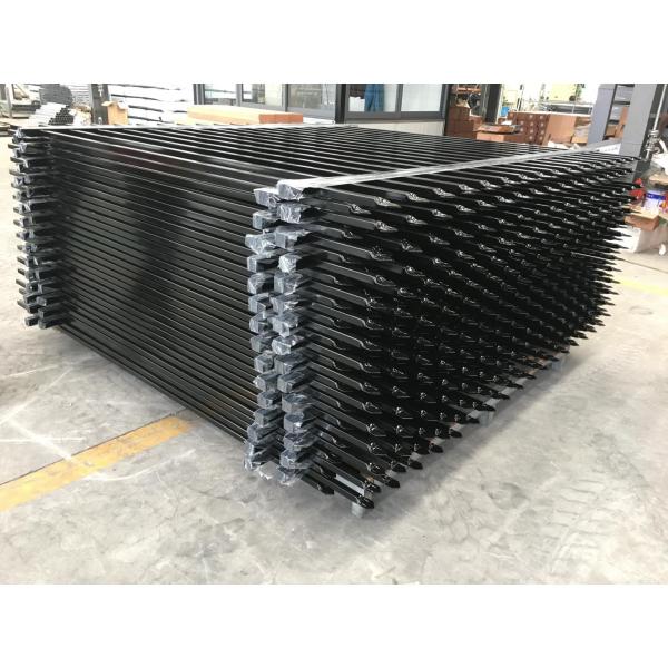 POWDER coated tubular fence panels Hercules Security Fence panels