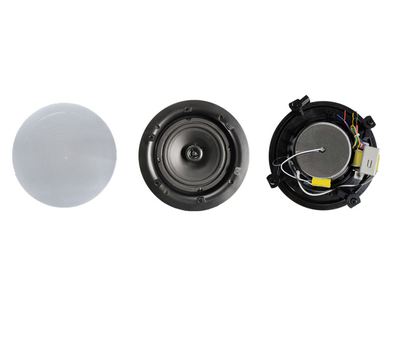 CL-718V Magnetic-Frame Ceiling Speaker 8-inch 100V Loudspeaker 40W/20W/10W/5W Elevate Your Public Address & Background Music Experience