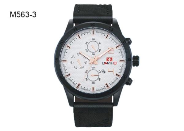 Multifunctional Chronograph Men's Quartz Watch Low Price Water Proof M563