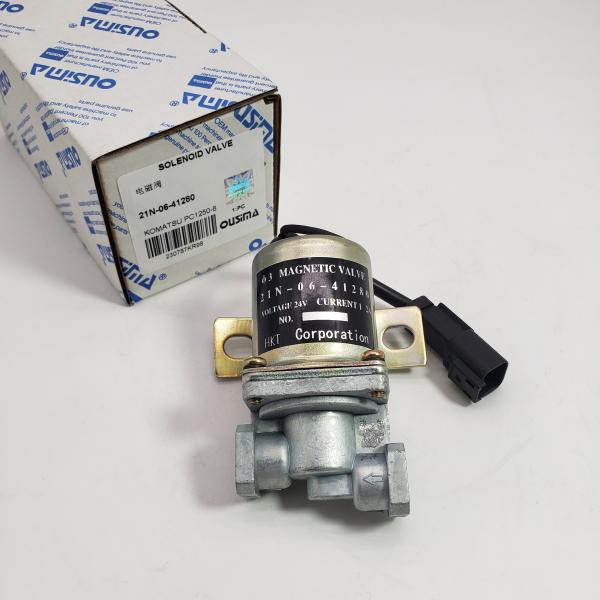Válvula solenoide OUSIMA de alta calidad 21N-06-41280 para KOMATSU PC1250-8