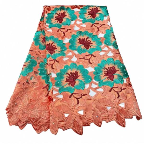 Wholesale Custom Wholesale Price Embroidery Fabric Cotton