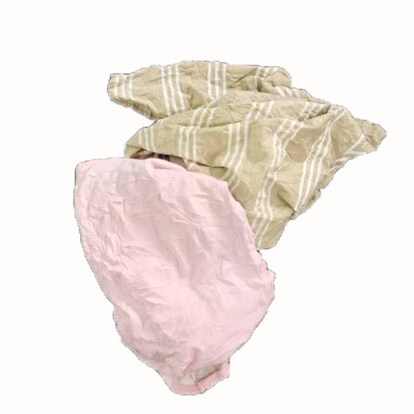 High-Grade A 100 Cotton Light Colour Wiping Rags Cotton Industrial Calico Cleaning Rags For Industrial
