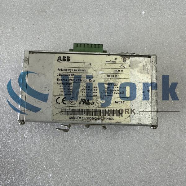 ABB RLM01 PROFIBUS REDUNDANCY LINK MODULE 3BDZ000398R1 USED