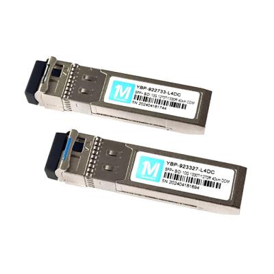 High Capacity Data Transmission Fiber Type SMF 10G SFP BIDI 40km 1270nm/1330nm WDM LC Connector DDM Optical Transceiver