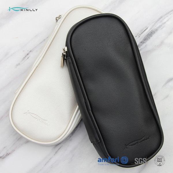 Черная белая поли сумка щетки макияжа ODM PU сумки