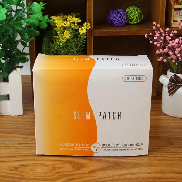 30pcs Magnet Body Slim Patch Navel Belly Slimming Patches Weight Loss Burning Patches For Fat Firming Stickers White Red
