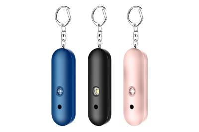 Autodefesa da iluminação de Pin Personal Alarm Keychain 40mins da tomada de Safesound