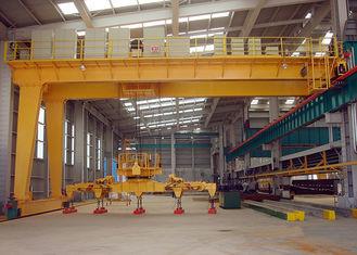 Cantilever 50 Ton Semi Gantry Crane High Performance For Factory 380V 50Hz Three Phase