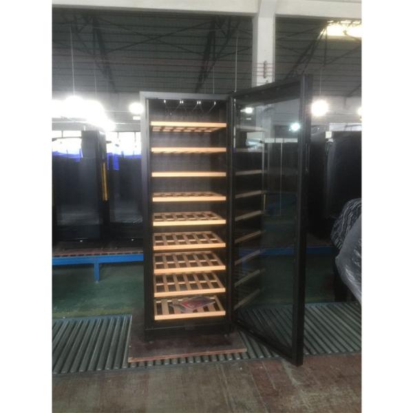 110 bottles Blue LED Wine Cellar Fridge