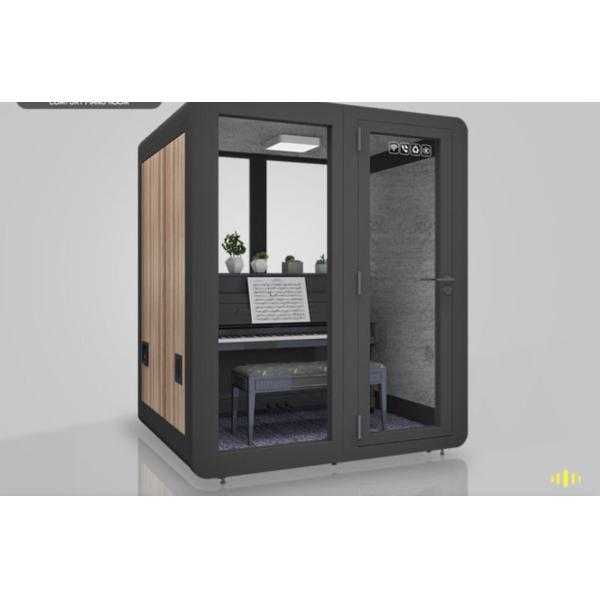 Подвижная светлая роскошная звукоизолированная комната для записей собраний и частного жилого помещения