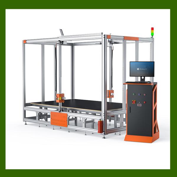 Алюминиевая ось резца 110-240V 4 пены нагреваемого провода CNC рамки