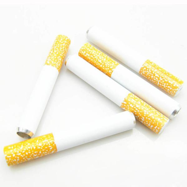 Cigarette Shape Straight Hookah Pipe , Adults Tobacco Smoking Pipes
