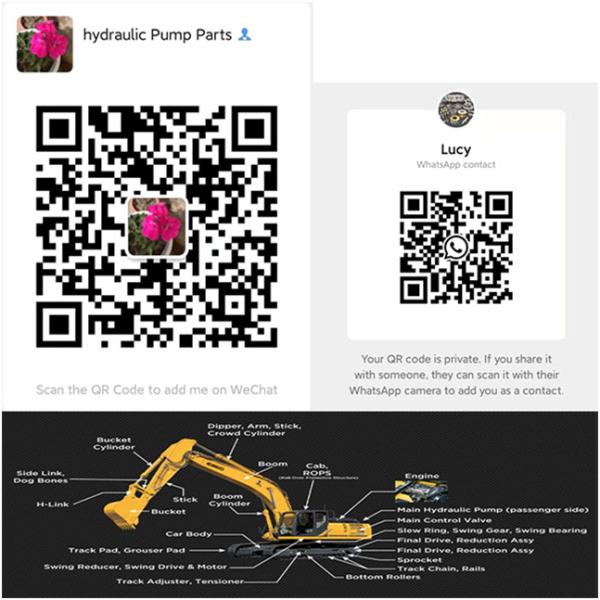 Гидронасос K3V112DT K3V112DTP экскаватора K3V63DT SK200-6 EC220D