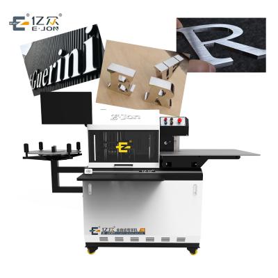 Ejon Y6 Pequena máquina de dobragem de letras de alumínio CNC para borda de letras metálicas de 10-120 mm