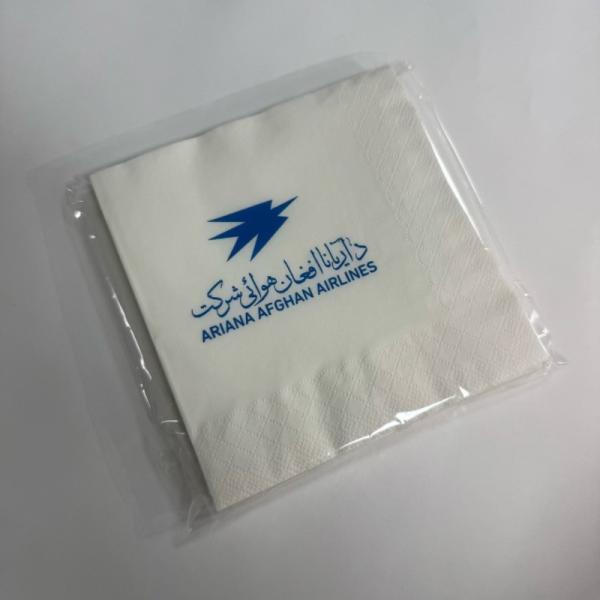 High End Commercial Paper Napkins 30×30cm 2Ply 18gsm For Airline Catering