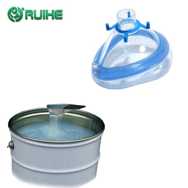 Прозрачный берег a лицевого щитка гермошлема 70 наркотизации силиконовой резины LSR жидкостный