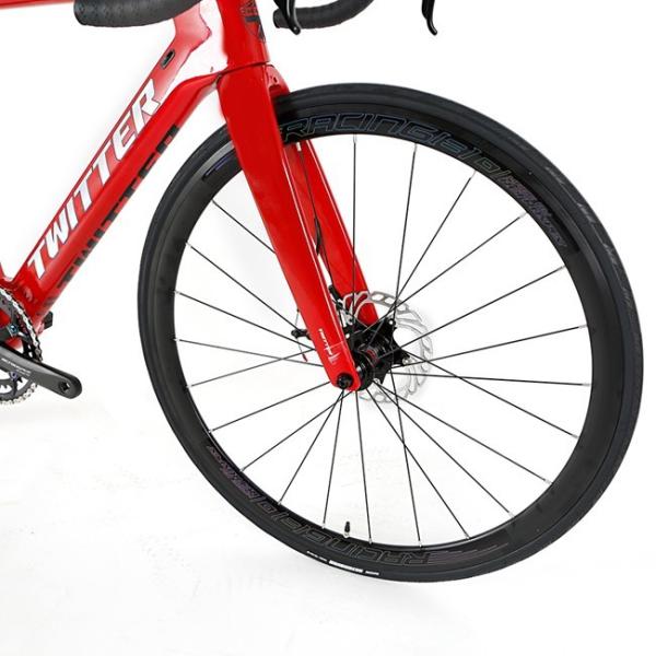 Тарельчатый тормоз 700C скорости велосипеда 22 волокна углерода 8.5KG облегченный T800