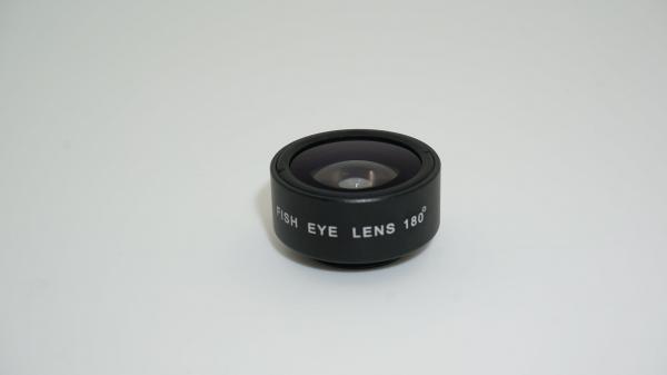 High Clarity 180° Mobile Fisheye Phone Lens Multi Function Aluminum Body