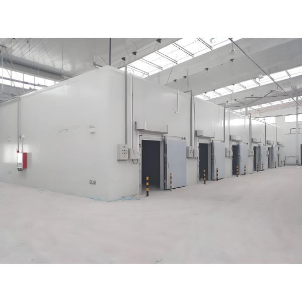 Sala de armazenamento comercial de aço inoxidável Sala de frio e sala de congelação