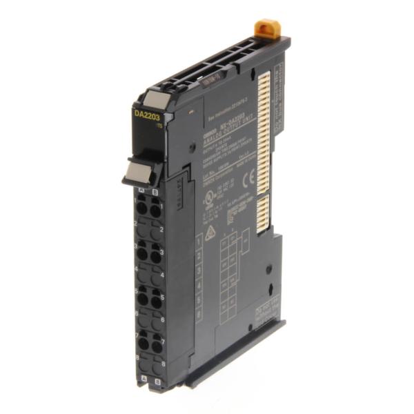 13 сдержанный регулятор логики автоматизации PLC NX-AD2203 Omron одиночный законченный Programmable