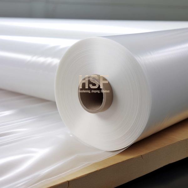 Customized Translucent White Silicone Release Film PE Protective Films