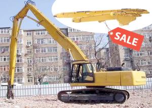 High Reach Demolition Excavator Boom And Arm With Shear Breaker