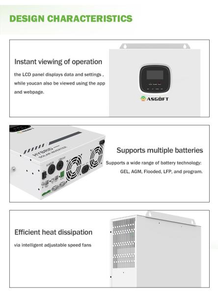 Custom Hybrid On Grid Inverter 5kw 10kw 20kw 30kw 50kw 80kw 100kw