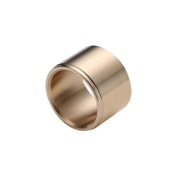 Oilless Bronze Groove Self Lubricating Bushing For Injection Molding , Die Casting