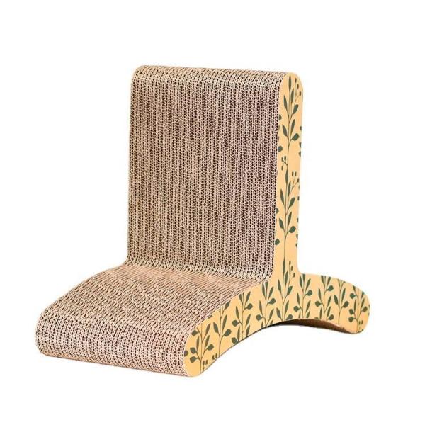 High Quality Corrugated Paper Material Environmental Protection Inverted T Cat Scratch Board