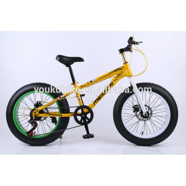 Height 198cm Sledge Wheel Steel 26 Inch Fat Tire Bike