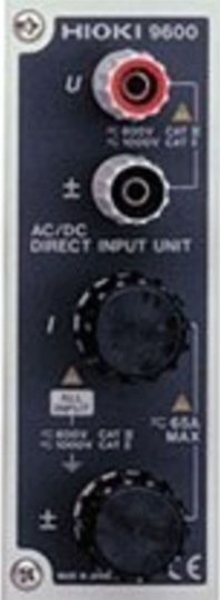 HIOKI 9600 AC/DC Direct Input Unit 1MHz Power Measurement Module Digital Panel Meter for 3193-10 Power HiTester