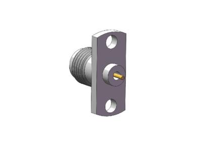 Conector fêmea de LANs 50Ω 2.4mm RF do computador