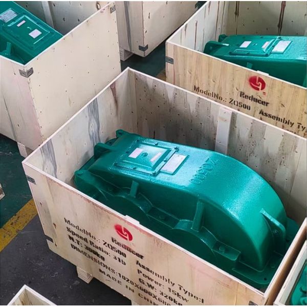 ZQ JZQ Series Two-Stage Transmission Cylindrical Gear Reducer with Wide Temperature Range and High Input Speed for Industrial Machinery