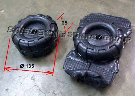 5.2 Ton Plastic Toy Manufacturing Machines , Heavy Duty Toy Wheel Plastic Moulding Machine SRB65-1