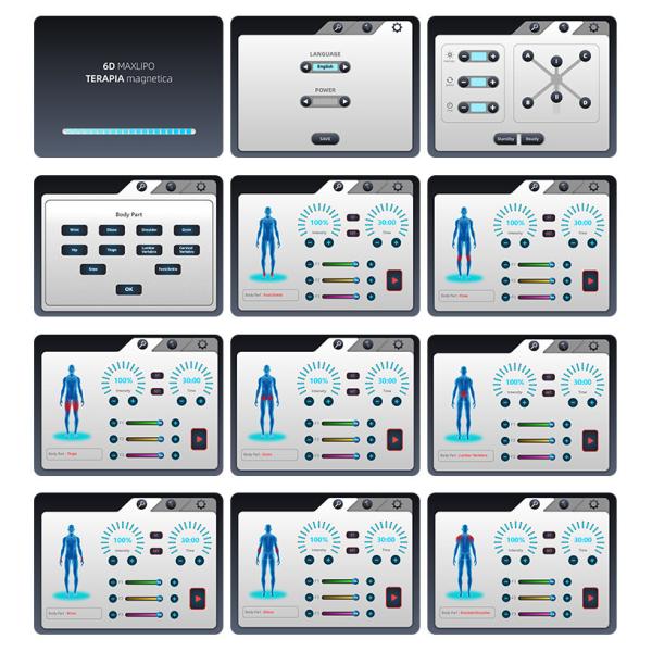 Máquina de congelación de grasa corporal no quirúrgica de enfriamiento por aire Equipo de contorno corporal