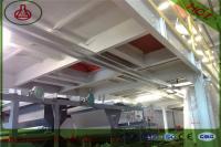 Cadena de producción lisa de la placa de la construcción de la máquina 50HZ 54KW del tablero del cemento de la fibra