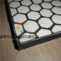 95% 92% Alumina Ceramic Wear Tile Hexagonal Raw Material Feed