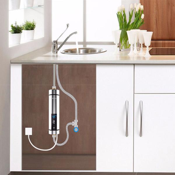 кран 3500-5500W подогревателя ливня без танка водопроводного крана Bathroom горячего немедленный электрический