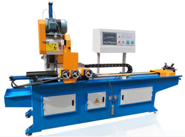 1120W Tube Straightening And Cutting Machine Touch Screen PLC Operation System
