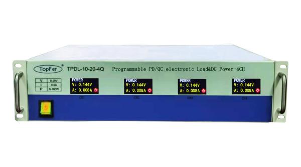 300w PD Protocole électronique programmable réglable Charge CC 4CH