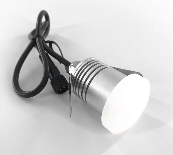 Lâmpada de parede Recessed diodo emissor de luz - o luar uma C.C. IP67 exterior de 1 watt 12V-24V Waterproof a iluminação da paisagem