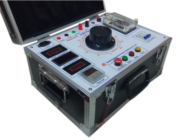 Oil Immerserd HV Test Of Transformer AC DC Oil Type Hipot Tester With Digital Meter