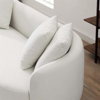 Modern Household Upholstered Fabric Sofa With Various Colors