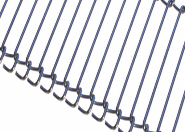 1.8 Mm Thickness Flat Wire Mesh Belt SUS 304 With High Temperature Resistance
