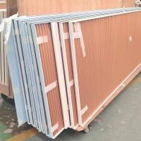 Panneau composite en aluminium ondulé recyclable