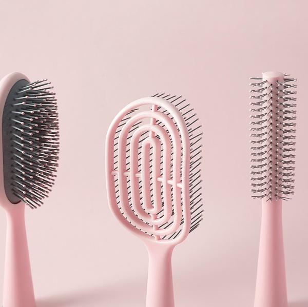 ODM flexível do OEM da escova de cabelo de Detangling da casa do salão de beleza