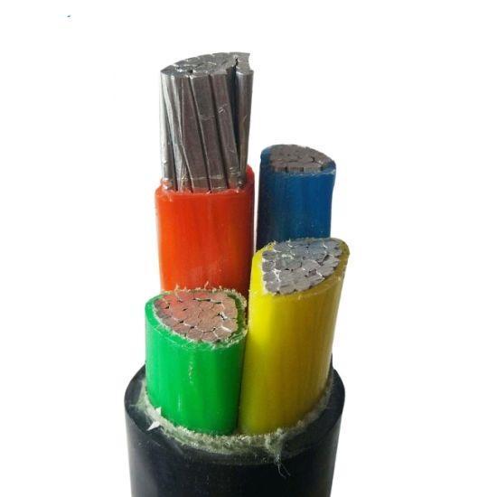 ZA-VLV ZC-VLV ZC-YJLV 4x240 4 Core XLPE Insulated Aluminum Cable 240mm 150 Mm2 Supplier From China