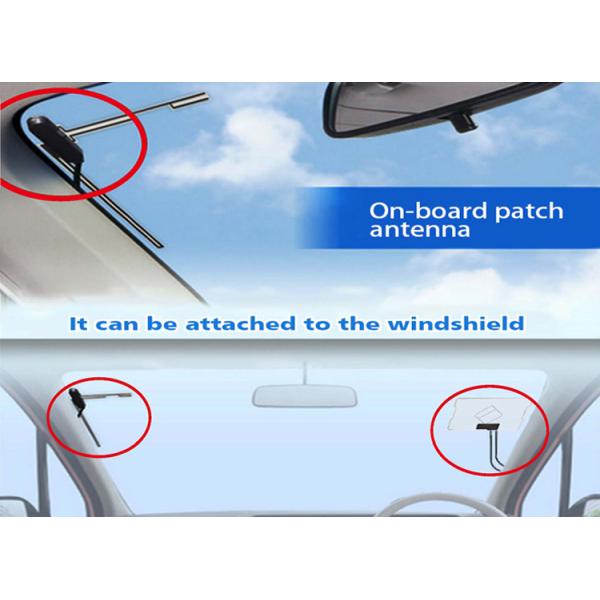 Car ISDB DVB Atsc Tv Antenna 20dBi Universal Indoor Green Film